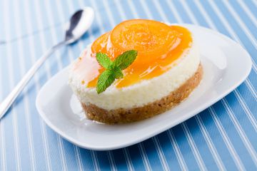 Mini tarte aux abricots sans cuisson