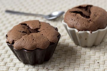 Mini-fondants au chocolat