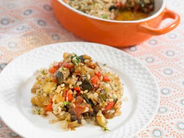 Riz au poivron et à la tomate