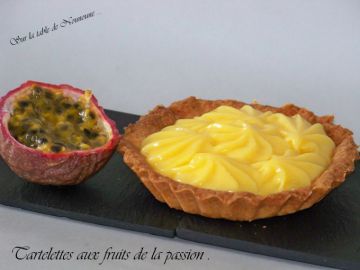 Tartelettes aux fruits de la passion