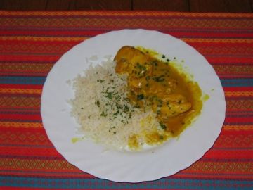 Sauté de dinde au curcuma