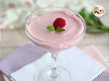 Mousse de framboise