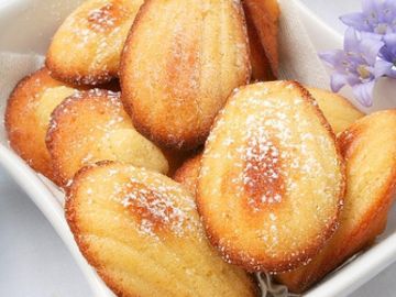 Madeleines miel, vanille & effluves d'orange comme un nuage