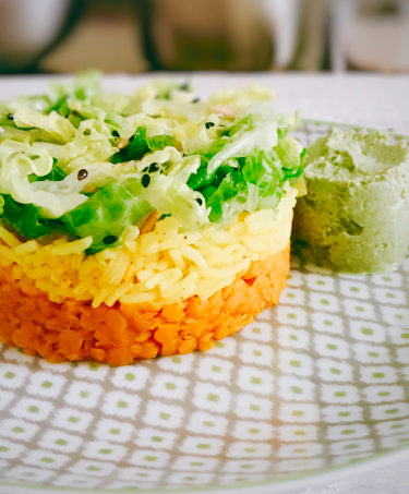 Salade de lentilles riz basmati