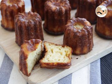 Canelés (ou cannelés) bordelais fondants et croustillants