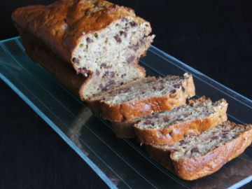 Mon banana bread aux pépites de chocolat