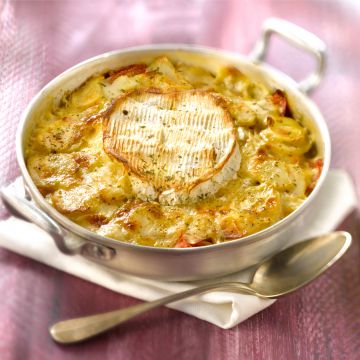 Gratin de pommes de terre à la normande