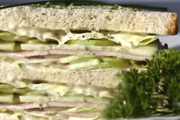 Club sandwich express dinde et concombre 