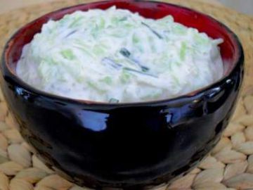 Tzatziki (concombre au yaourt à la grecque)