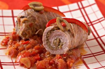 Roulés de veau aux olives