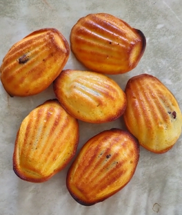 Madeleines au chocolat