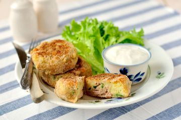 Croquettes de pommes de terre aux sardines