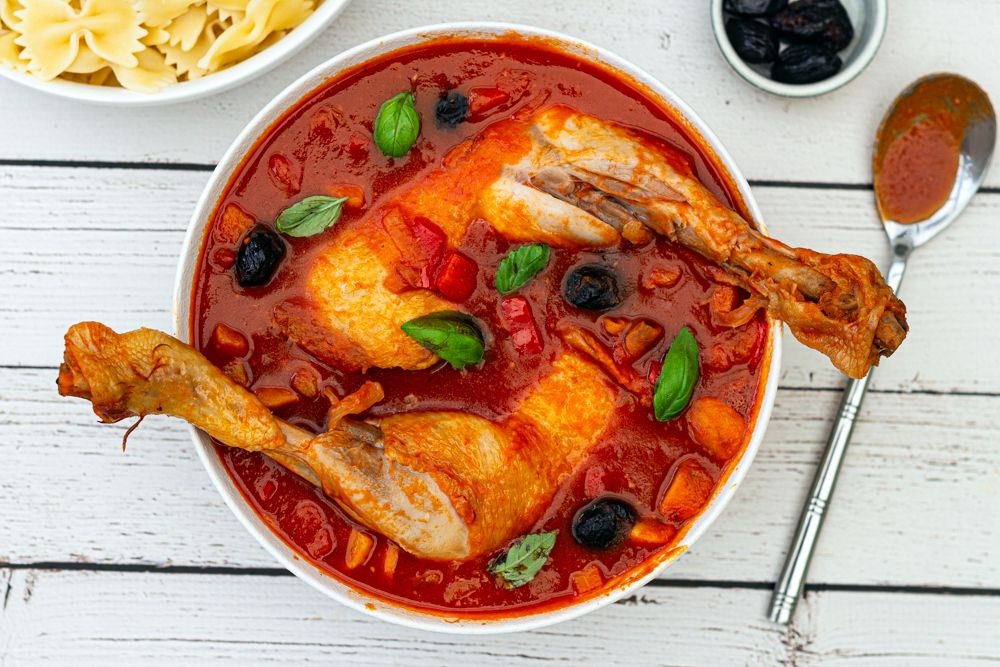 Poulet cacciatore au Cookeo