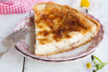 Quiche au jambon à la Vache qui rit