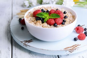 Porridge aux flocons d’avoine