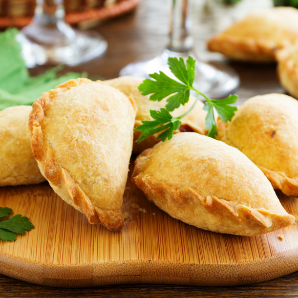 Empanadas au chèvre et au miel