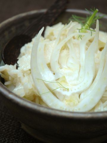 Risotto au fenouil