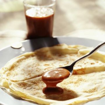 Crêpes au chocolat 