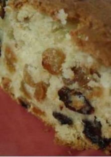 Gâteau aux raisins secs à la pomme de terre