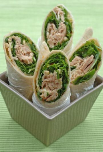 Sandwich wrap thon-roquette