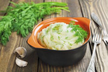 Purée de courgettes à la muscade