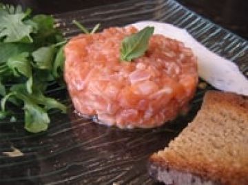 Tartare de saumon