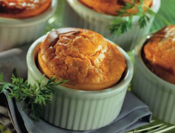 Soufflé aux courgettes 