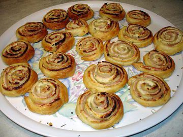 Roulé au bacon et boursin ail et fines herbes