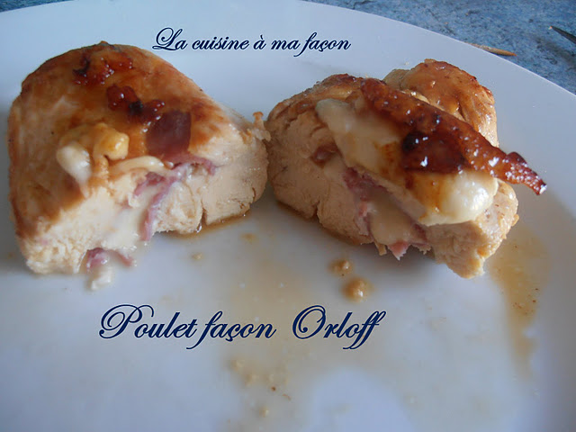 Poulet façon Orloff