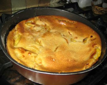 Clafoutis aux abricots parfum vanille et cannelle