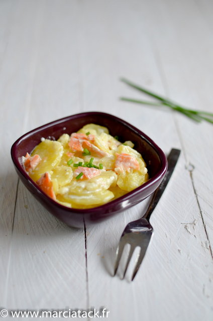 Gratin Nordique au micro-ondes (recette tupperware)