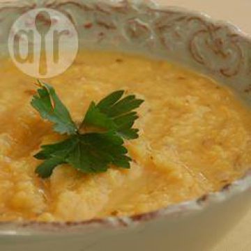 Soupe de lentilles corail libanaise