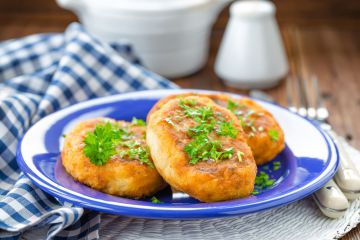 Galettes de pommes de terre au four