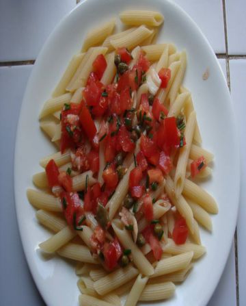 Penne à la tomate 