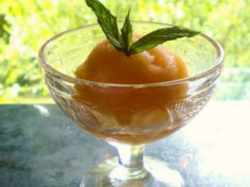 Sorbet melon