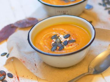 Soupe butternut et espelette