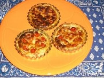 Tartelettes tomates-parmesan