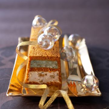 Terrine de fromages au pain d'épice