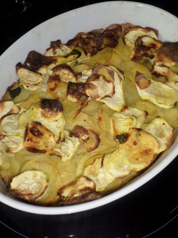 Courgette gratinées à l'italienne