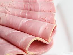 Tranches de jambon cuit supérieur blanc