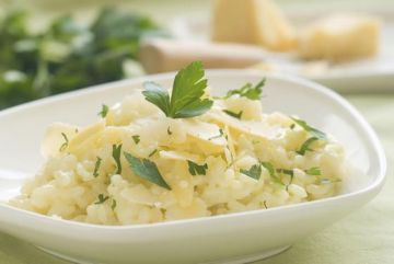 Risotto au parmesan