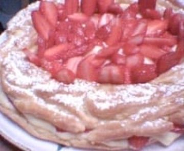 Couronne aux fraises