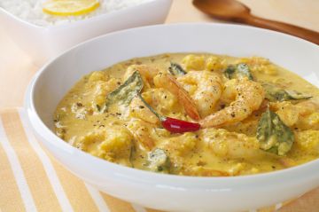 Curry de crevettes