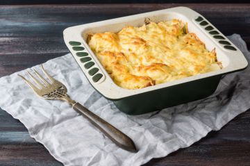 Gratin de topinambours au gruyère