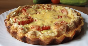 Tarte au thon et aux tomates économique 