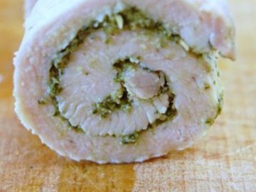 Roulade de dinde aux herbes