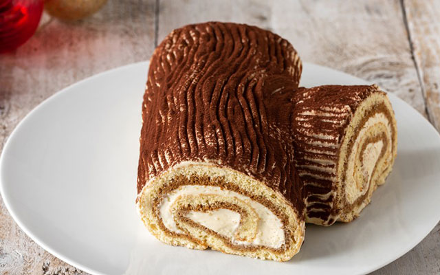 Bûche Tiramisu light