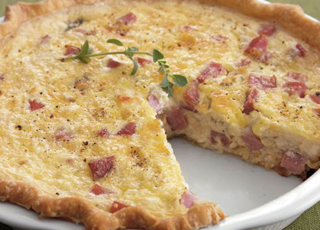 Quiche au Jambon et Boursin light