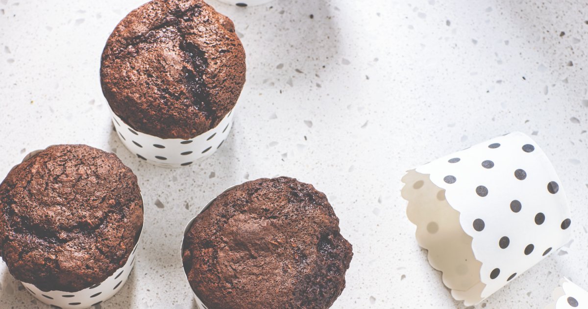 Muffins chocolat-courgette