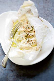 Blancs de poulet en papillotes allégées